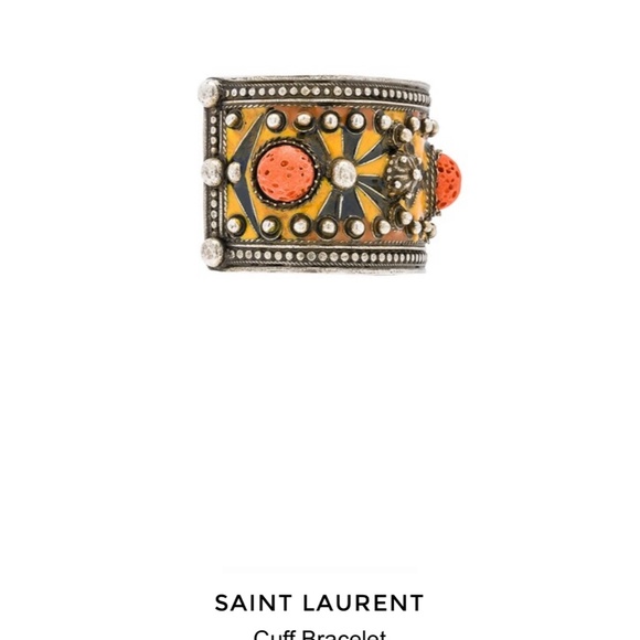 SAINT LAURENT Marrakesh Cuff Bracelet - Picture 8 of 9